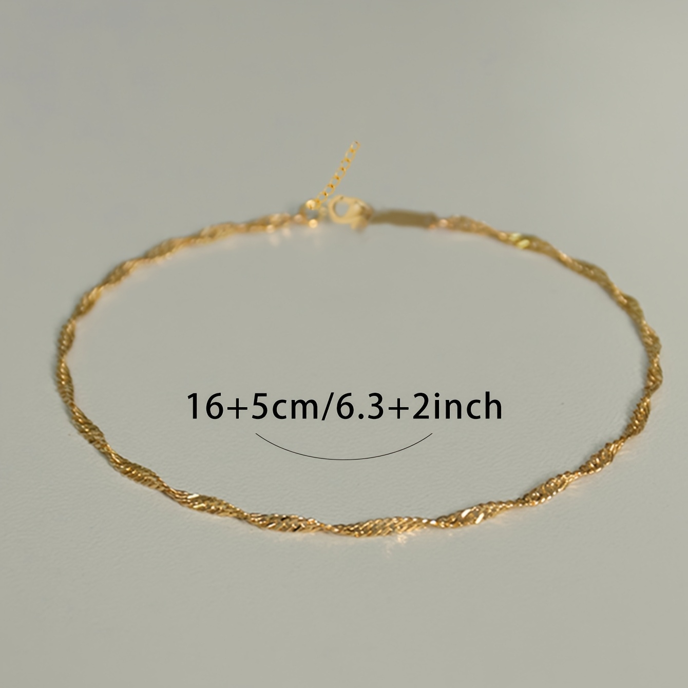 Women's Exquisite Plain Circle Bracelet, Versatile Design